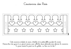 Coloriage Couronne Des Rois à Imprimer Coloriage à Imprimer Couronne Des Rois