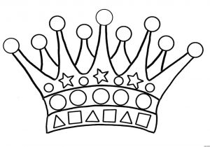 Coloriage Couronne Des Rois à Imprimer Coloriage Couronne Des Rois Jecolorie