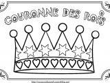 Coloriage Couronne Des Rois à Imprimer Couronne Des Rois En Coloriage à Gommettes En Couleur