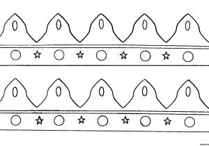 Coloriage Couronne Des Rois Gratuit Coloriage Couronne Galette Des Rois 6 Jecolorie