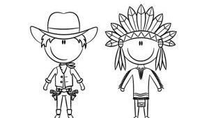 Coloriage Cowboy A Imprimer Coloriage Cowboy 25 Mod¨les   Imprimer