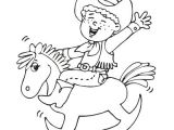 Coloriage Cowboy A Imprimer Coloring Page Cowboy Teaching Cowboy