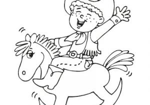 Coloriage Cowboy A Imprimer Coloring Page Cowboy Teaching Cowboy