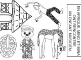 Coloriage D Afrique A Imprimer Dessins Gratuits   Colorier Coloriage Afrique   Imprimer