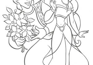 Coloriage D Aladin Et Jasmine Aladdin Et Jasmine Coloriage Aladdin Et Jasmine