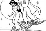 Coloriage D Aladin Et Jasmine Aladdin Et Jasmine Personnages Disney Coloriage Aladdin