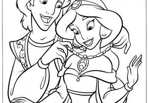 Coloriage D Aladin Et Jasmine Coloriages Aladin Jasmine 1 Coloriage Aladdin Et