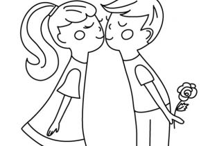 Coloriage D Amoureux A Imprimer Coloriage St Valentin Les Beaux Dessins De Fªtes   Imprimer Et