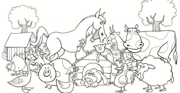 Coloriage D Animaux De Ferme Coloriages Animaux De La Ferme