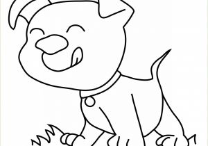 Coloriage D Animaux Mignon Dessin De Chiot Trop Mignon
