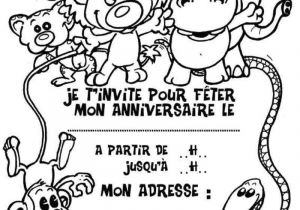 Coloriage D Anniversaire 8 Ans Cartes Invitation Anniversaire à Imprimer Fille