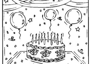 Coloriage D Anniversaire 8 Ans Coloriage Décoration Pour Anniversaire Dessin Gratuit à