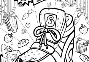 Coloriage D Anniversaire En Ligne Coloriage Shopkins Sneaky Wedge Dessin   Imprimer