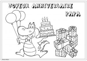 Coloriage D Anniversaire Papa Proverbe D Amour Pour Sa Maman Joyeux Anniversaire Papa