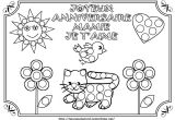 Coloriage D Anniversaire Pour Mamie Coloriage Anniversaire Divers