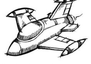 Coloriage D Avion De Chasse Coloriage Pour Enfant Un Jet Dans L Espace Avec son Pilote