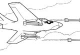 Coloriage D Avion Militaire à Imprimer Coloriage Avion Chasse