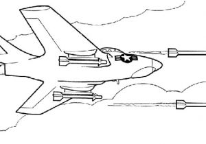 Coloriage D Avion Militaire à Imprimer Coloriage Avion Chasse