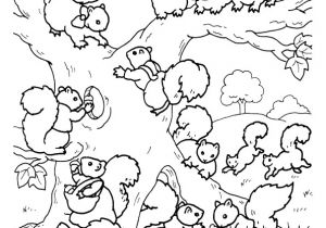 Coloriage D Ecureuil Coloriage Ecureuil Famille Page 7 Sur 20 Sur Hugolescargot