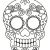 Coloriage D Halloween Squelette Coloriage Tªte De Mort Mexicaine 20 Dessins   Imprimer