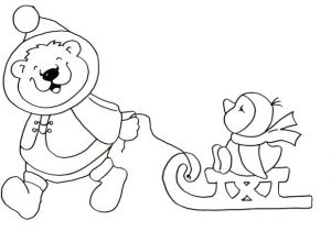 Coloriage D Hiver Gratuit à Imprimer Coloriage Maternelle Hiver Pour Enfant Dessin Gratuit à
