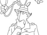 Coloriage D Inspecteur Gadget Inspecteur Gad Dessins Animés – Coloriages à Imprimer