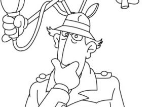Coloriage D Inspecteur Gadget Inspecteur Gad Dessins Animés – Coloriages à Imprimer