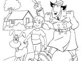 Coloriage D Inspecteur Gadget Nos Jeux De Coloriage Inspecteur Gad à Imprimer Gratuit