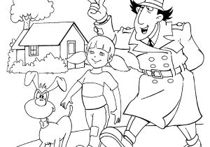 Coloriage D Inspecteur Gadget Nos Jeux De Coloriage Inspecteur Gad à Imprimer Gratuit