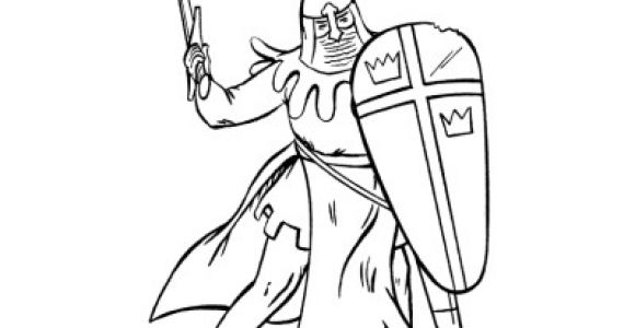 Coloriage D Un Chevalier Coloriages Chevaliers Dessins De Chevaliers   Colorier