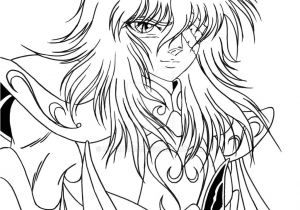 Coloriage D Un Chevalier Hyoga De Acuario Ink Saint Seiya by Muertito69