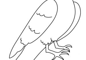 Coloriage D Un Corbeau Corbeau 4 Animaux – Coloriages à Imprimer