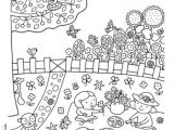 Coloriage D Un Jardin Printemps " Dans Mon Jardin Il Y A "