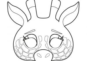 Coloriage D Un Masque Graffy Pop Mask Animaux Avenue Mandarine Masques à