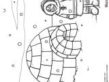 Coloriage D Un Pingouin Coloriage Dessin Igloo Et Esquimau