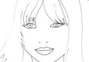 Coloriage D Un Visage Coloriages De top Model Les Coloriages De Manequins