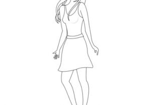 Coloriage D Une Femme Coloriage Femme