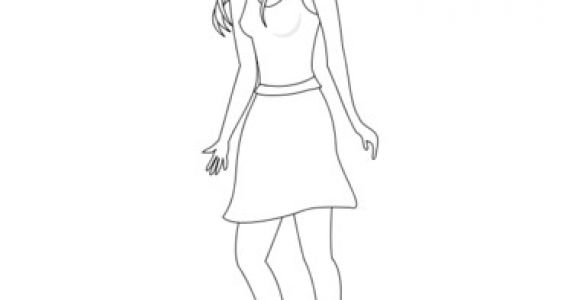 Coloriage D Une Femme Coloriage Femme