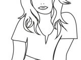 Coloriage D Une Femme Coloriage Visage De Femme 15 Tête à Modeler