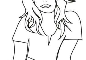 Coloriage D Une Femme Coloriage Visage De Femme 15 Tête à Modeler