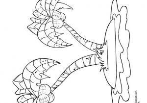 Coloriage D Une Ile Coloriage D’une Jolie île Déserte Avec Des Cocotiers