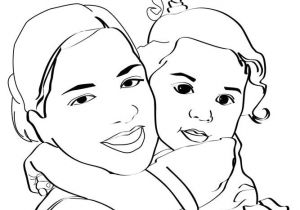 Coloriage D Une Maman Coloriage Bébé Maman Coloriage Maman Papa