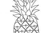Coloriage D Une Mangue Ananas à Colorier Sur Tête à Modeler