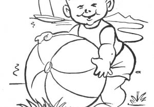 Coloriage D Une Plage Dessin Accessoire De Plage