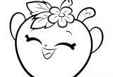 Coloriage D Une Pomme Coloriage Shopkins   Imprimer Coloriez Pomette La Pomme Verte En