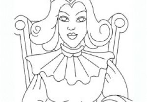 Coloriage D Une Reine Coloriage De Rois Et Reines Coloriages Pour Enfants