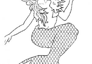 Coloriage D Une Sirène Coloriage D’un Dessin D’une Sirène