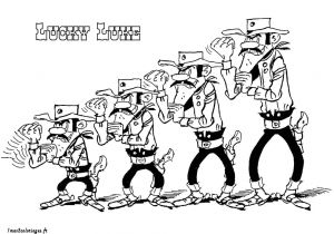 Coloriage Dalton Dessin De Coloriage Dalton   Imprimer Cp