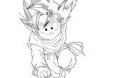 Coloriage Dbz En Ligne Coloriage Dbz Goten Dragon Ball Z Ficiel Dessin