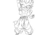 Coloriage Dbz En Ligne Coloriage Dbz Gotenks Sur Le Point De Frapper Dragon Ball Z Ficiel